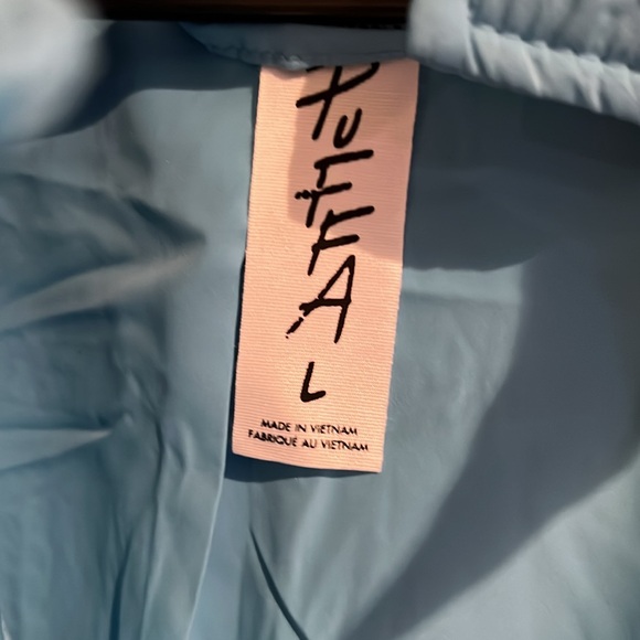 Free People Emmy Swing Puffer Jacket in Capri Blue SZ L - Picture 13 of 16